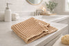 100% Organic Cotton Bamboo Waffle Face Cloth | Rust