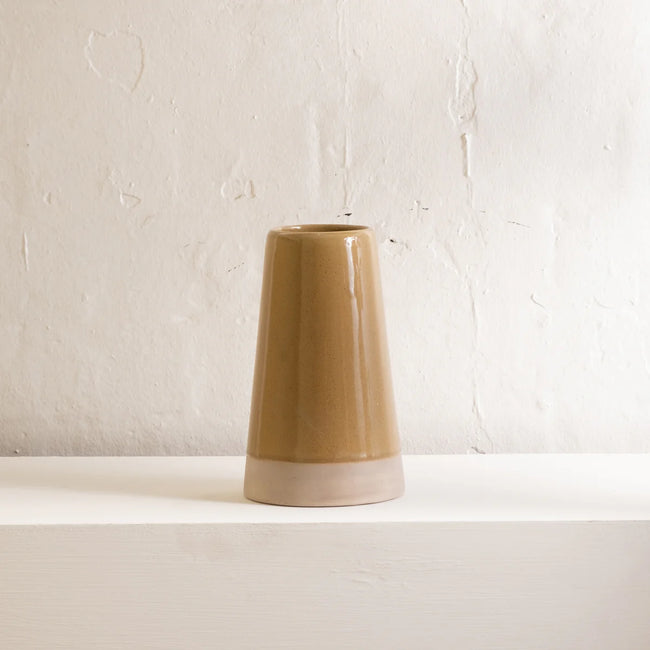 Mette Vase | Mustard