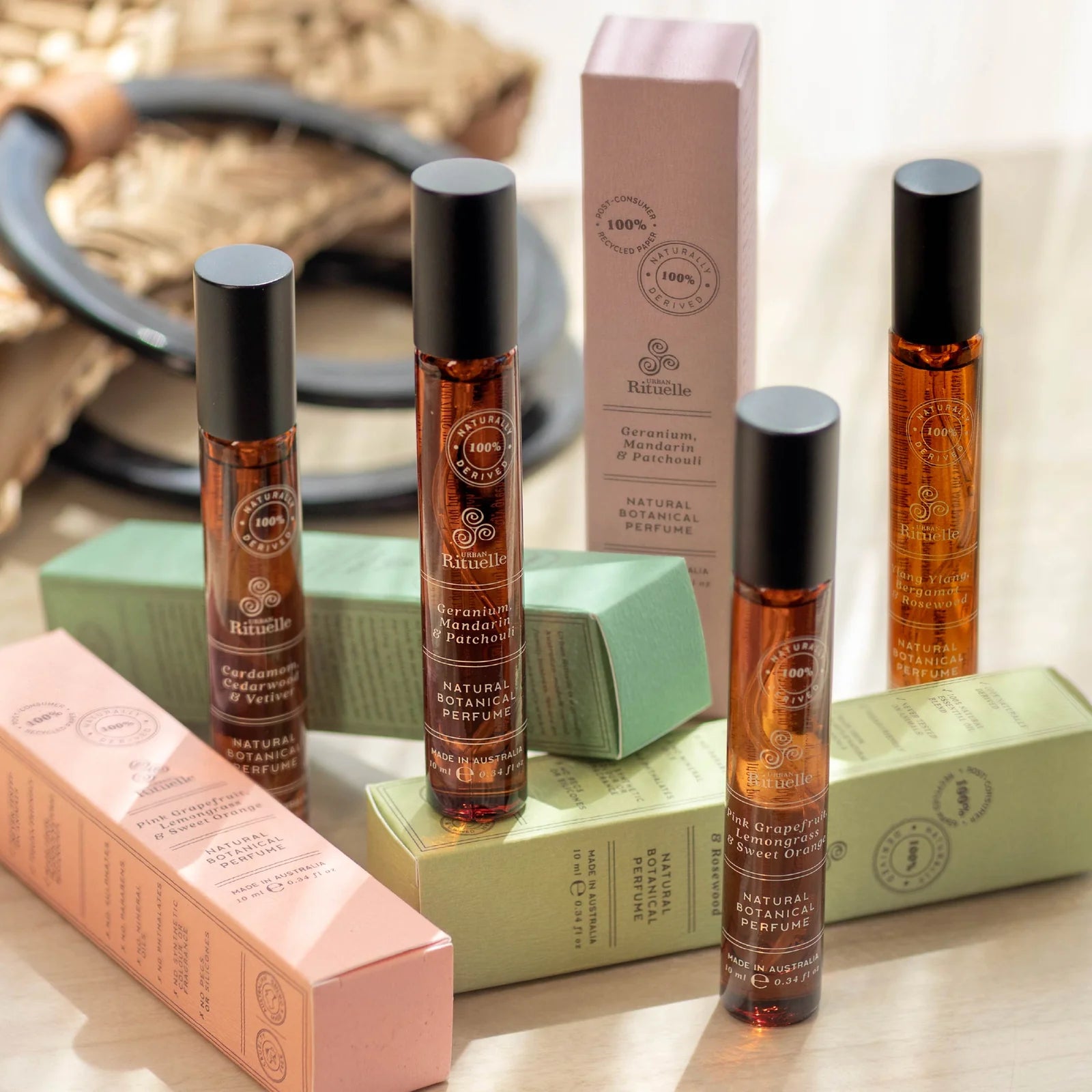 Pink Grapefruit, Lemongrass & Sweet Orange Natural Botanical Perfume | 10ml
