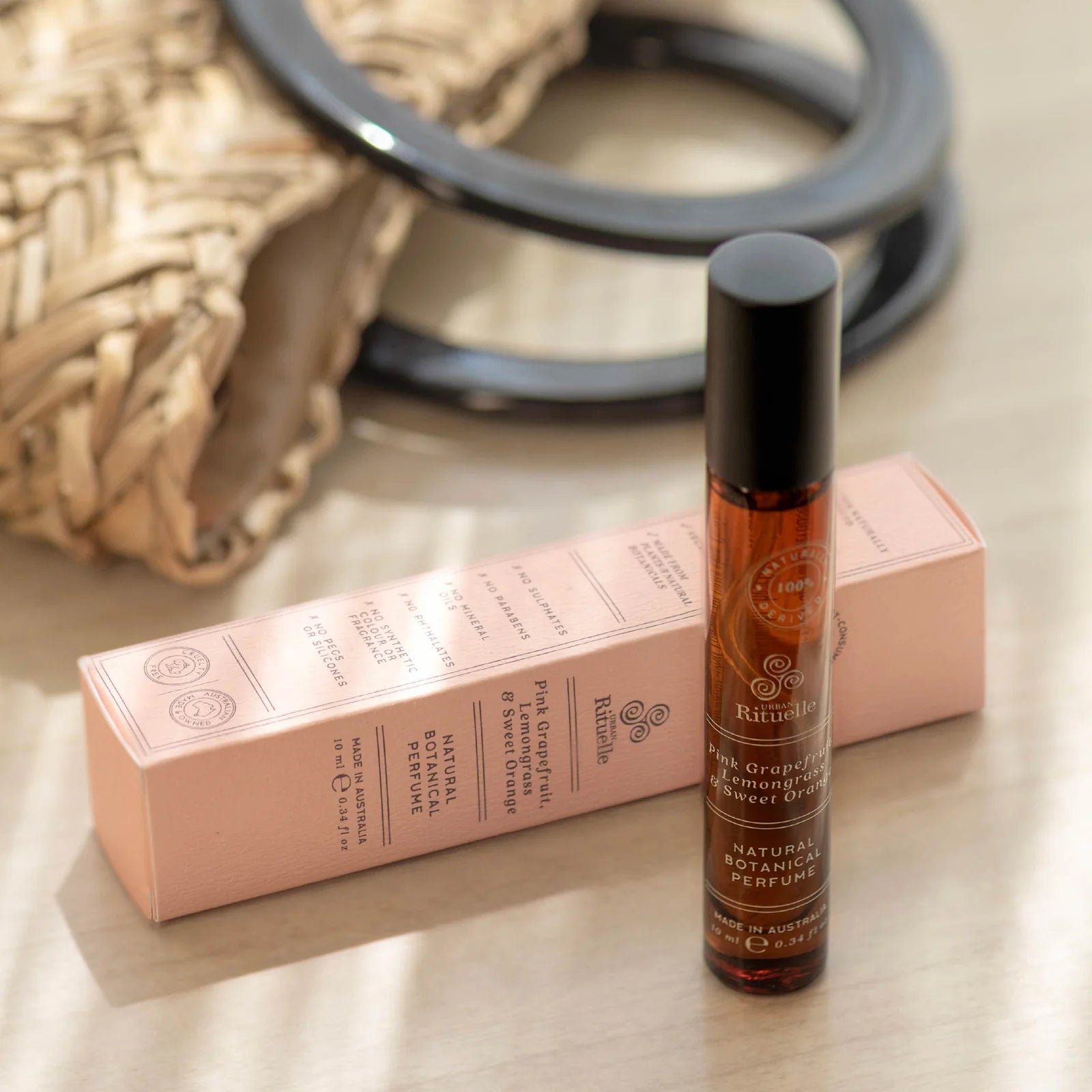 Pink Grapefruit, Lemongrass & Sweet Orange Natural Botanical Perfume | 10ml