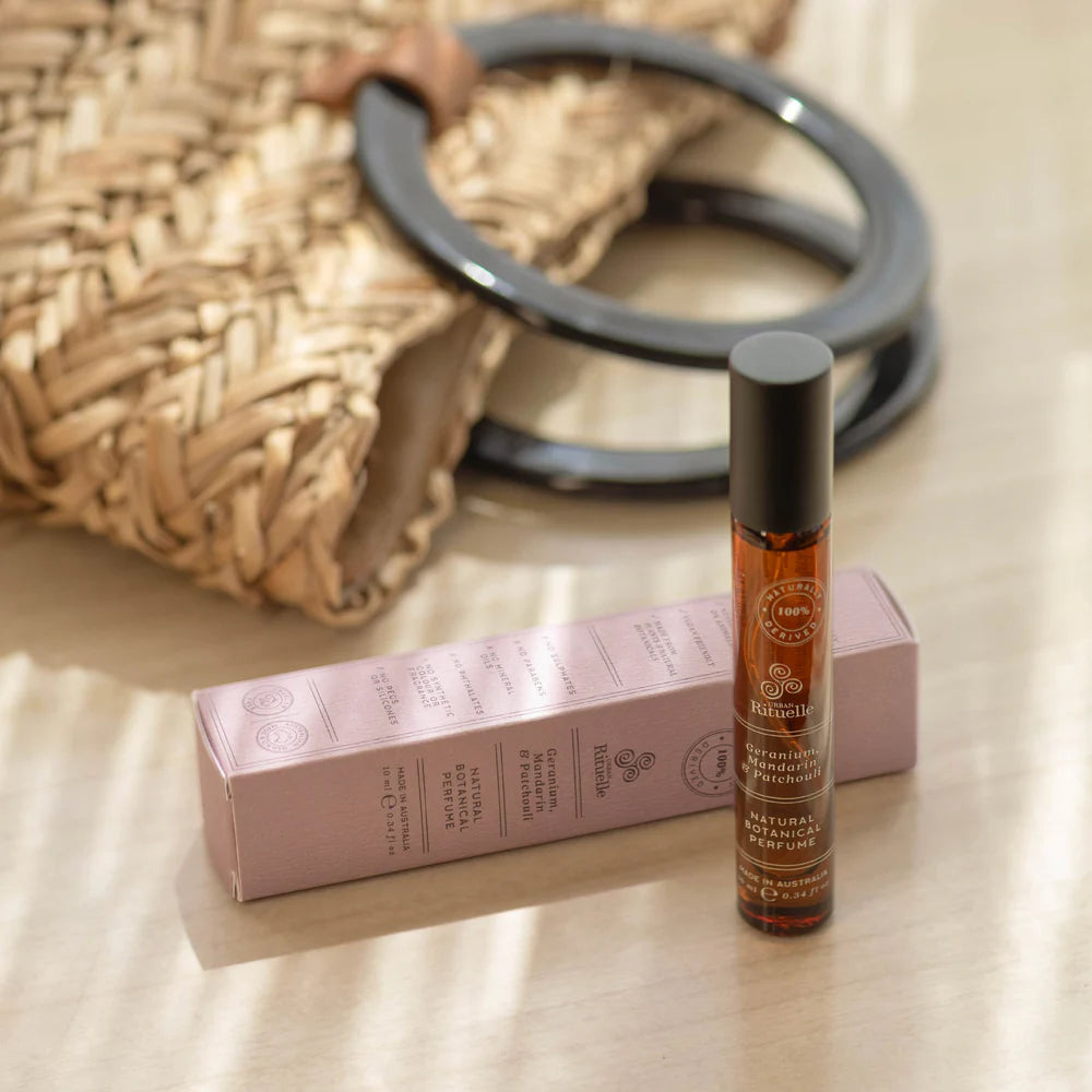 Geranium, Mandarin & Patchouli Natural Botanical Perfume | 10ml