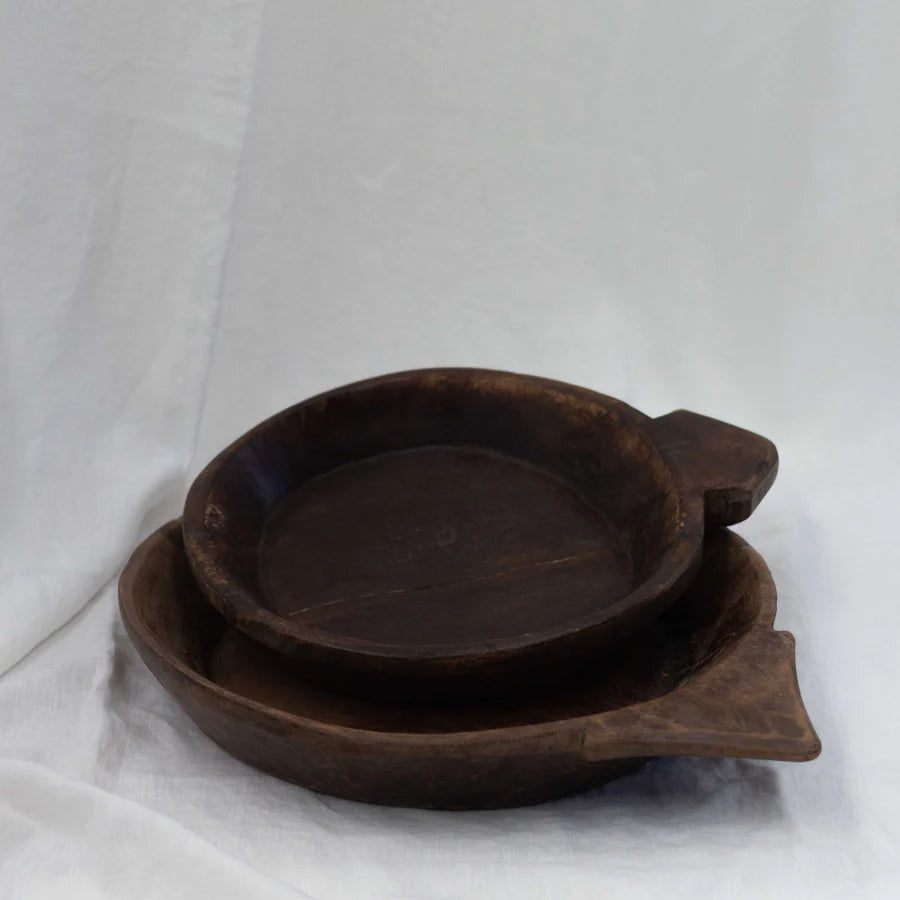 Indian Wooden Parat | Dark