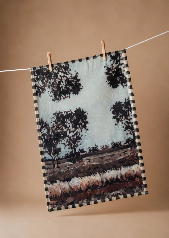 Open Spaces | Linen Tea Towel