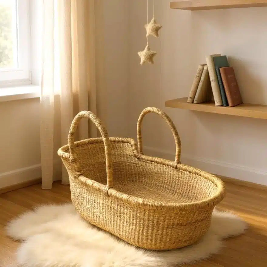 Moses Baby Basket | Natural