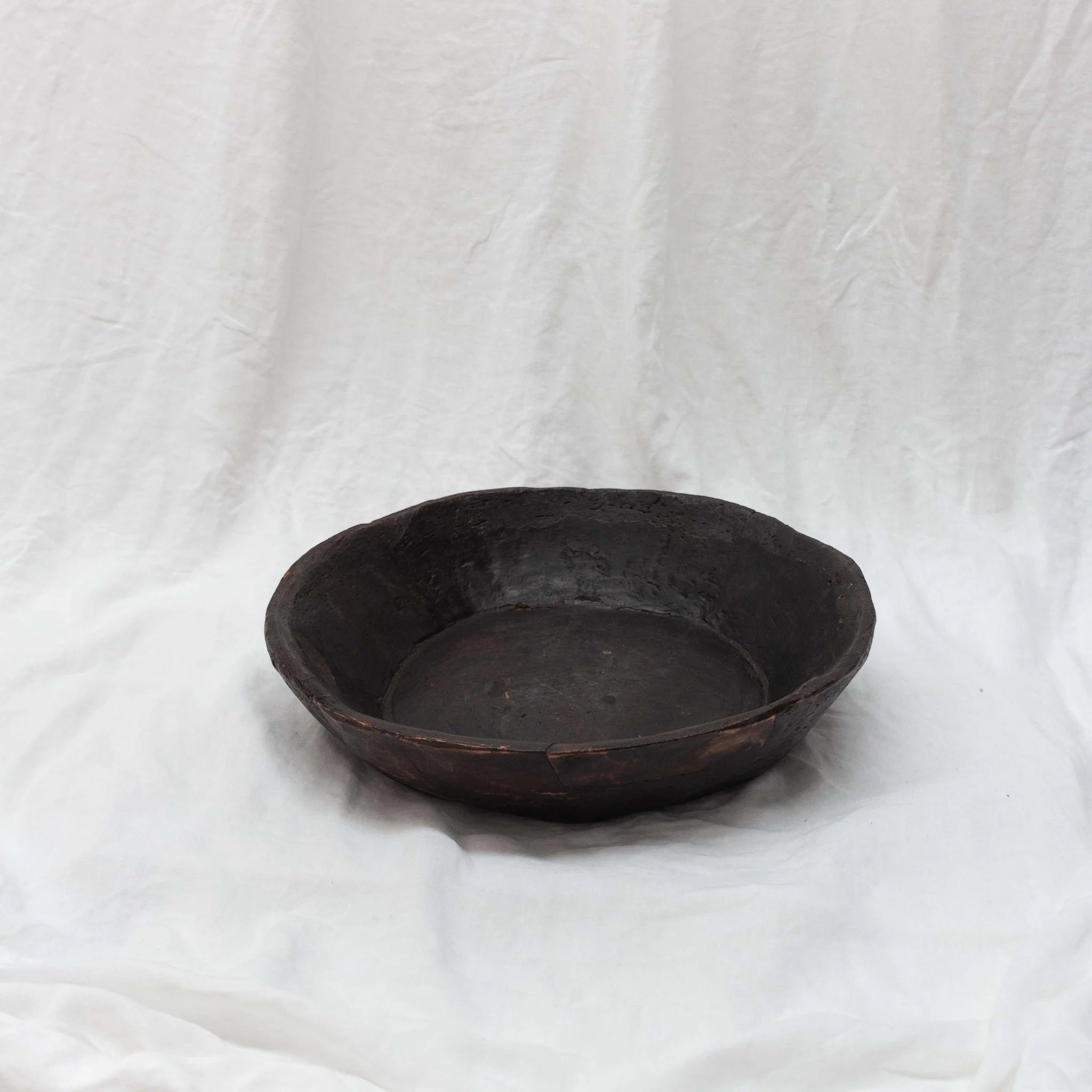 Vintage Indian Bowl | Dark Stain