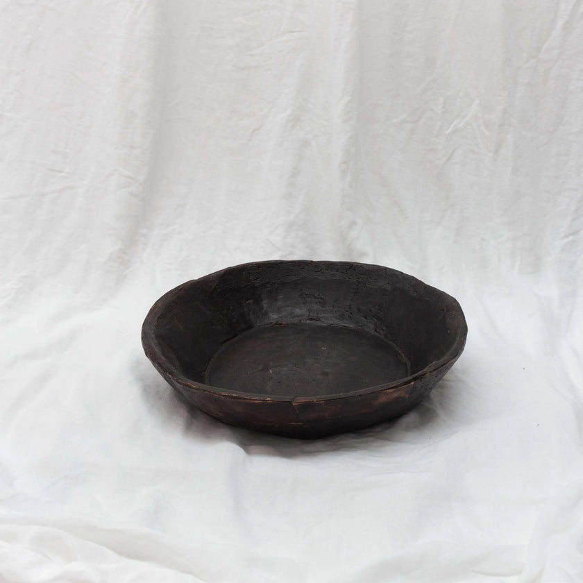 Vintage Indian Bowl | Dark Stain