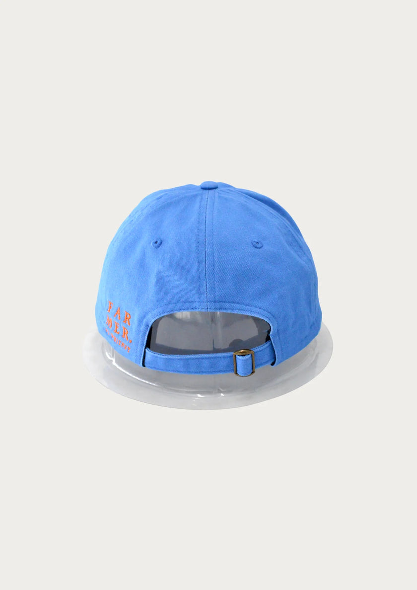 Vintage Wash Darling Cap | Blue/Orange