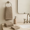 100% Organic Cotton Bamboo Waffle Face Cloth | Natural