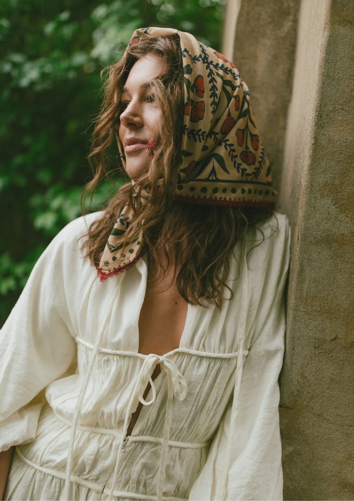 Wallflower Cotton Bandana Scarf